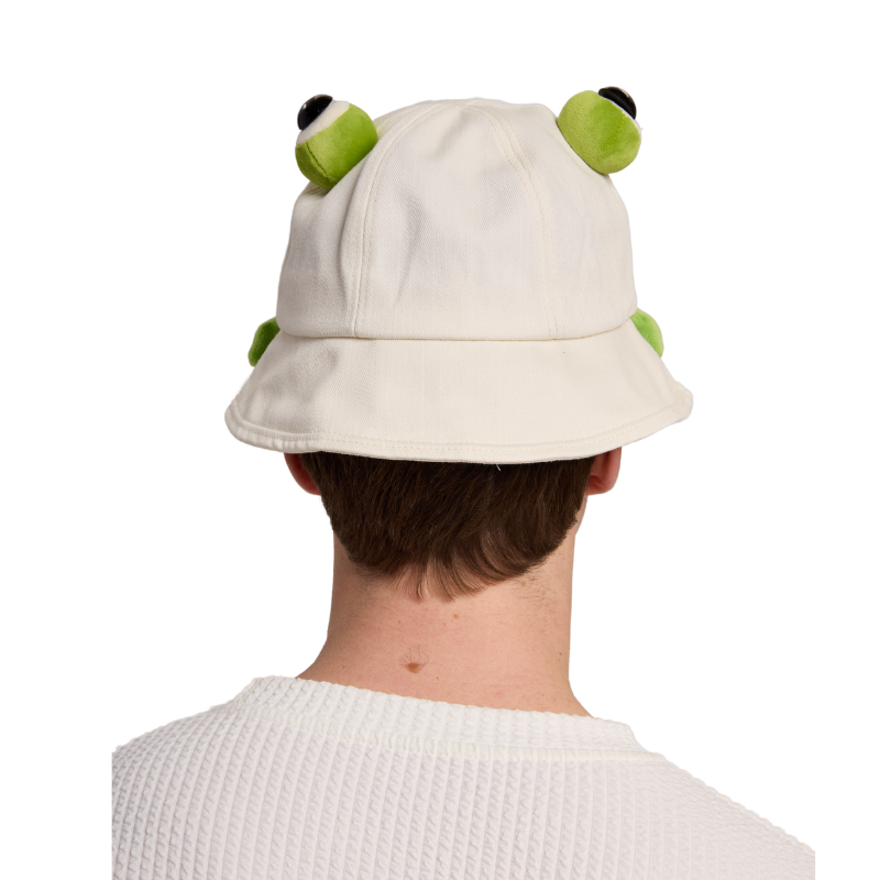 Adorable 3D Animal Bucket Hats - Kawaii Capybara & Frog Characters