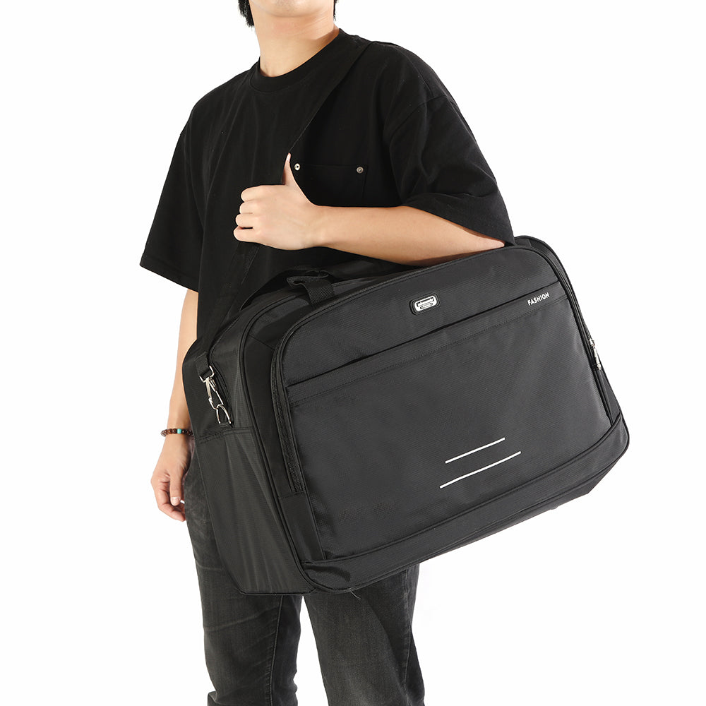 Fashion Travel Duffel Bag - Large Capacity Weekend Gym Bag with Multiple Compartments & Adjustable Strap