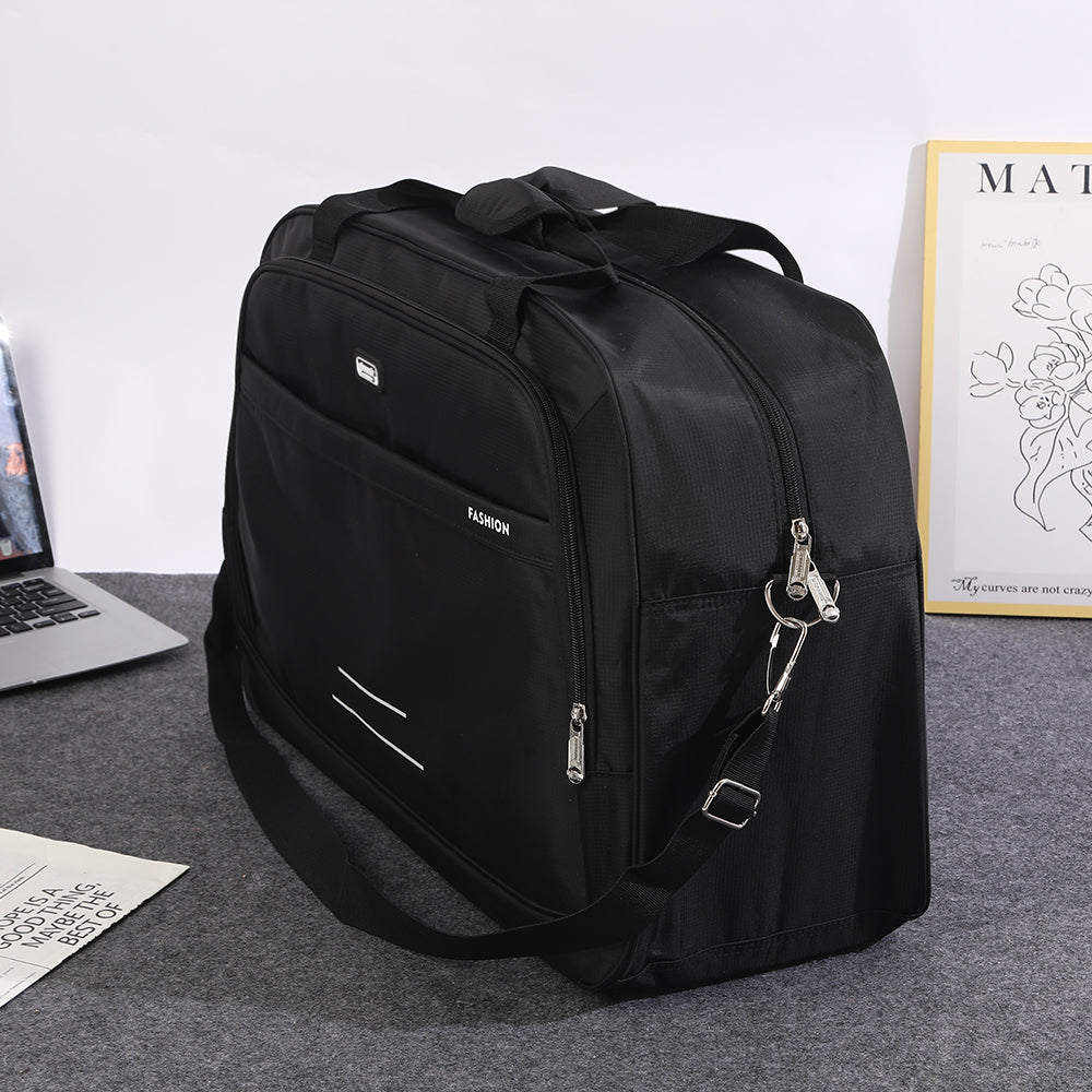 Fashion Travel Duffel Bag - Large Capacity Weekend Gym Bag with Multiple Compartments & Adjustable Strap