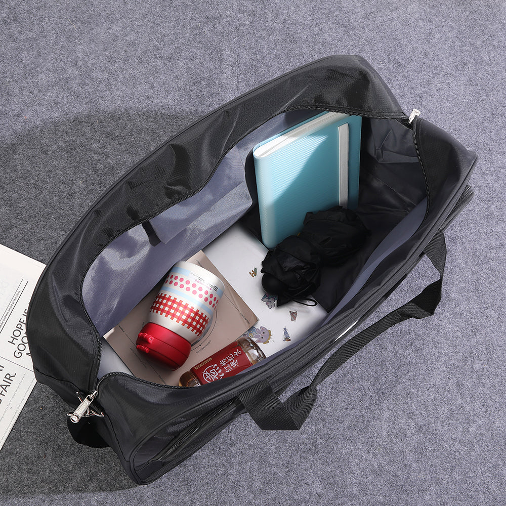 Fashion Travel Duffel Bag - Large Capacity Weekend Gym Bag with Multiple Compartments & Adjustable Strap