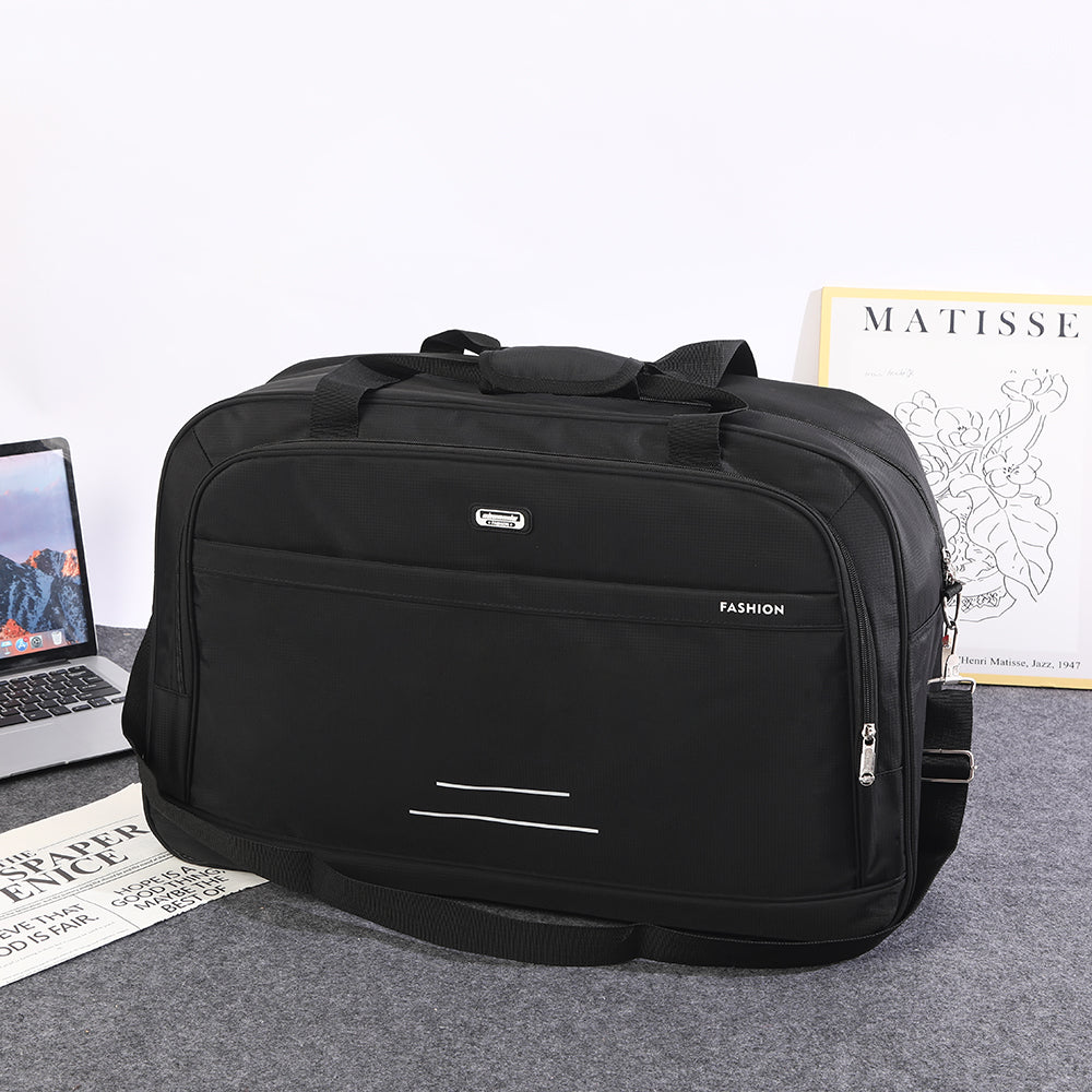 Fashion Travel Duffel Bag - Large Capacity Weekend Gym Bag with Multiple Compartments & Adjustable Strap